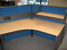 Ecotech 120 Degree Gable Ended Workstation. Various Sizes